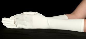 gloves-long-white